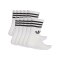 adidas Originals 3 Stripes Crew 10 Pairs Socken Weiß - weiss