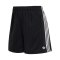 adidas Originals Pinstripe Firebird Short Damen Schwarz - schwarz