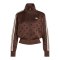 adidas Originals Satin Polka Dots Jacke Damen Braun - braun