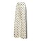 adidas Originals Satin Polka Dots Wide Leg Hose Damen Weiß - weiss