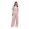 adidas Originals Satin Polka Dots Wide Leg Hose Damen Lila - lila