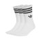 adidas Originals 3 Stripes Crew 3 Pair Socken Weiß - weiss