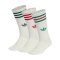 adidas Originals 3 Stripes High Crew Socken Weiß - weiss