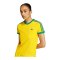 adidas Originals 3 Stripes Slim T-Shirt Damen Gelb - gelb