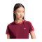 adidas Originals 3-Stripes Slim T-Shirt Damen Rot - rot