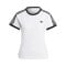 adidas Originals 3S T-Shirt Damen Weiss - weiss