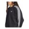 adidas Originals Adicolor 3-Stripes Oversized Sweatshirt Schwarz - schwarz