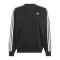 adidas Originals Adicolor 3-Stripes Oversized Sweatshirt Schwarz - schwarz