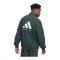adidas Originals Brushed Basketball Kapuzenjacke Grün - gruen