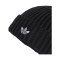adidas Originals Fisherman Short Beanie Schwarz - schwarz