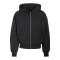adidas Originals Premium Essentials Cropped Kapuzenjacke Schwarz - schwarz