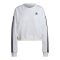 adidas Originals Sweatshirt T-Shirt Damen Weiß - weiss