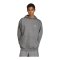 adidas Originals Trefoil Essentials Melange Loose Hoody Grau - grau