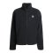 adidas Originals Trefoil Essentials Teddy Fleece Freizeitjacke Schwarz - schwarz