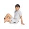 adidas Trio Travel Woven Short Kids Grau - grau