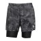 adidas Own the Run Spray 2in8 Short Grau - grau