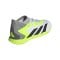 adidas Predator Accuracy.3 IN Halle Crazyrush Kids Weiss Schwarz Gelb - weiss