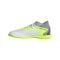 adidas Predator Accuracy.3 IN Halle Crazyrush Kids Weiss Schwarz Gelb - weiss