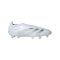 adidas Predator Elite LL FG Pearlized Weiss Silber Weiss - weiss