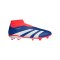 adidas Predator League LL FG Advancement Blau Weiss - blau