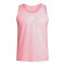 adidas Pro BIB Kennzeichnungshemd Pink - pink