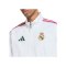 adidas Real Madrid Anthem Jacke Weiß - weiss