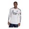 adidas Real Madrid Longsleeve Trikot Home 2025/2026 Weiß - weiss