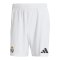 adidas Real Madrid Short Home 2024/2025 Weiss - weiss