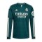 adidas Real Madrid Trikot Langarm Away 2026/2027 Grün - gruen