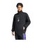 adidas Real Madrid EQT Half Zip Top Black - schwarz