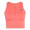 adidas Running Crop T-Shirt Damen Rot - rot