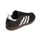 adidas Samba Hallenschuh Leder Schwarz Weiss - schwarz
