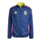adidas SvFF Schweden Präsentationsjacke Blau - blau