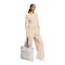 adidas Soft Lux Slim Trainingsjacke Damen Beige - beige