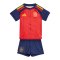 adidas Spanien Babykit Trikot Set Home WM 2026 Kids Rot - rot