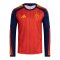 adidas Spanien Trikot Langarm Home WM 2026 Rot - rot