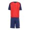 adidas Spanien Mini Trikot Set Home WM 2026 Kids Rot - rot
