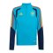 adidas Spanien Tiro Training Zip Top Kids Blau - blau