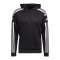 adidas Squadra 21 Hoody Schwarz Weiss - schwarz