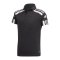adidas Squadra 21 Poloshirt Kids Schwarz Weiss - schwarz