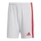 adidas Squadra 21 Short Weiss Rot - weiss