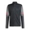 adidas Squadra 25 Trainingsjacke Schwarz Grau - schwarz