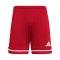 adidas Squadra 25 Short Rot - rot