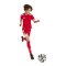 adidas Squadra 25 Trikot Kids Rot - rot