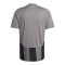 adidas Striped 24 Trikot Grau Schwarz - mehrfarbig