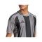 adidas Striped 24 Trikot Grau Schwarz - mehrfarbig