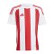 adidas Striped 24 Trikot Kids Weiss Rot - weiss