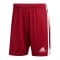 adidas Tastigo 19 Short ohne Innenslip Rot Weiss - rot
