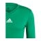 adidas Team Base Top langarm Dunkelgrün - gruen