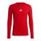 adidas Team Base Top langarm Rot - rot